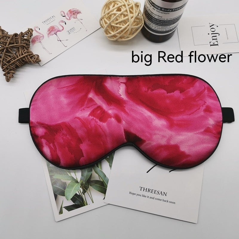 100 Double-sided Silk Adjustable Eye Mask