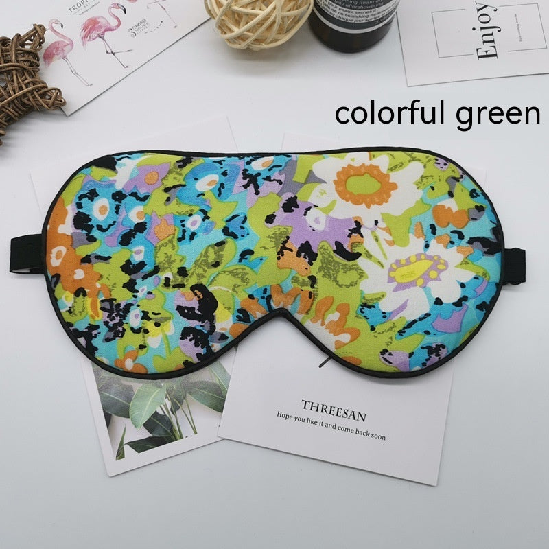 100 Double-sided Silk Adjustable Eye Mask