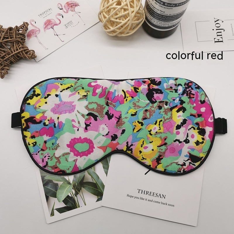 100 Double-sided Silk Adjustable Eye Mask
