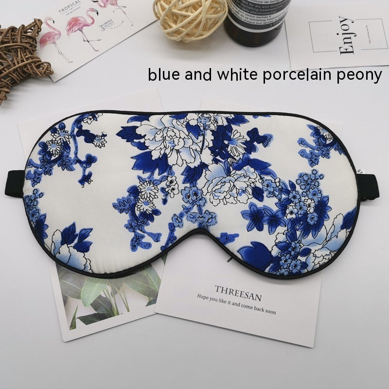 100 Double-sided Silk Adjustable Eye Mask
