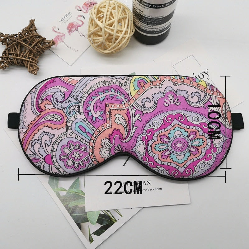100 Double-sided Silk Adjustable Eye Mask